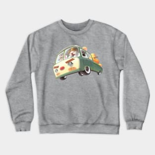 Pumpkin Truck Crewneck Sweatshirt